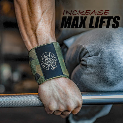 Wrist Wraps for Weightlifting - 18" Heavy Duty Support for Working Out, Gym Accessories for Men - Use for Lifting, Crossfit, Fitness, Exercise, Bench Press, Powerlifting